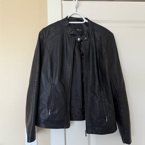 Reitmans Faux Leather Moto Jacket